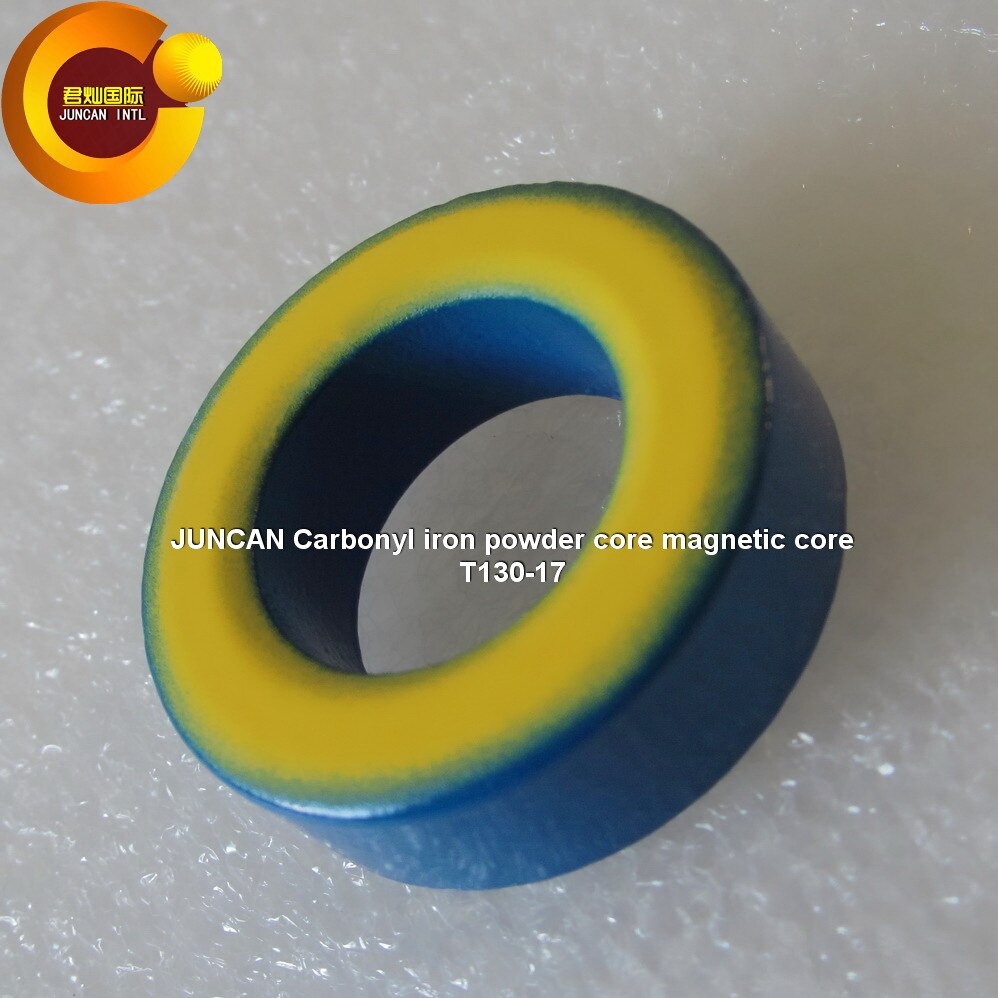 T130-17 High frequency magnetic core of carbonyl iron powder core soft magnetic core high Q