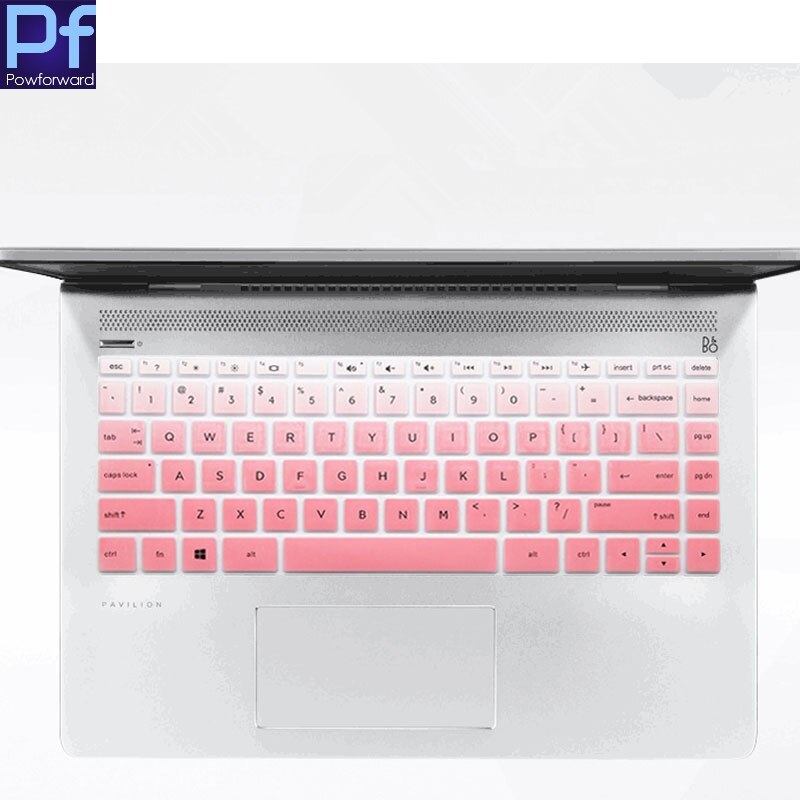14 cal osłona na klawiaturę laptopa Protector dla HP Pavilion 14-bf148tx 14-bf140tx 14-bf104tx 14-bf103tx 14-bf102tx 14-bf100tx: fadepink