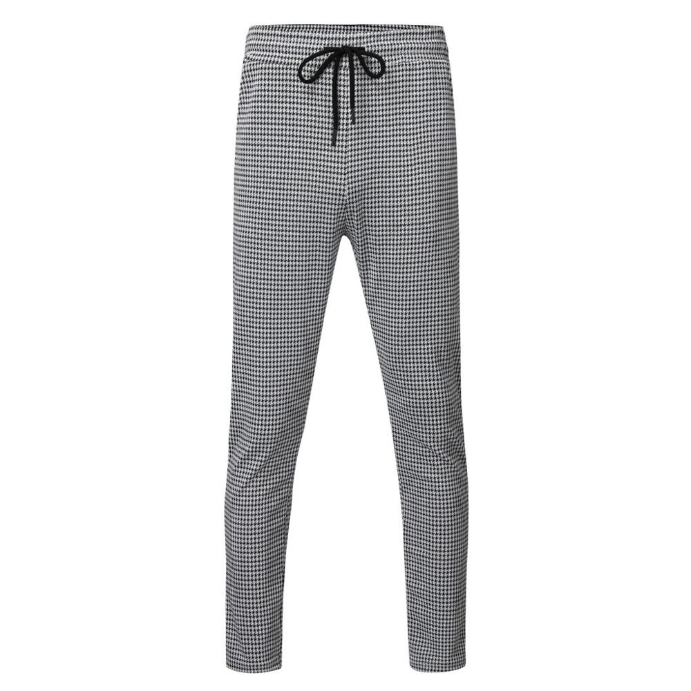 Uomini di sport casuale Pantaloni Stampa bodybuilding Flessibile di Vita Dei Pantaloni Lunghi Pantaloni magro Elastico in Vita Pantaloni Sportivi Streetwear: B / S