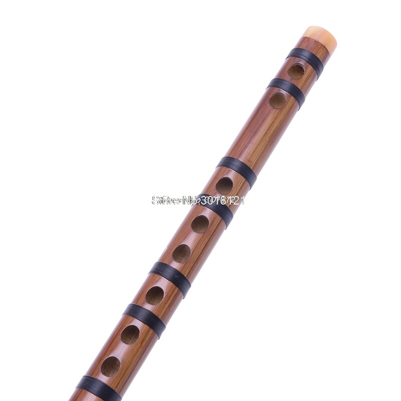 Tradisjonelt håndlaget kinesisk musikkinstrument bambus pluggbar fløyte/dizi i g