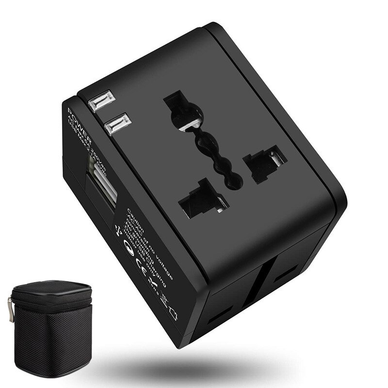 Multinational Plug Converter Global Travel Adapter Multi-Function Adapter Usb2.1A Multi-Country Universal Adapter Adapter