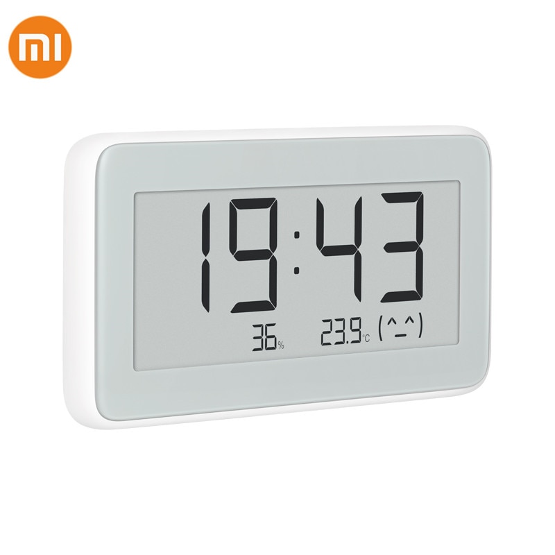 Xiaomi-reloj Digital inteligente Mijia BT4.0, higrómetro inalámbrico para interiores y exteriores, termómetro, LCD, herramientas de medición de temperatura