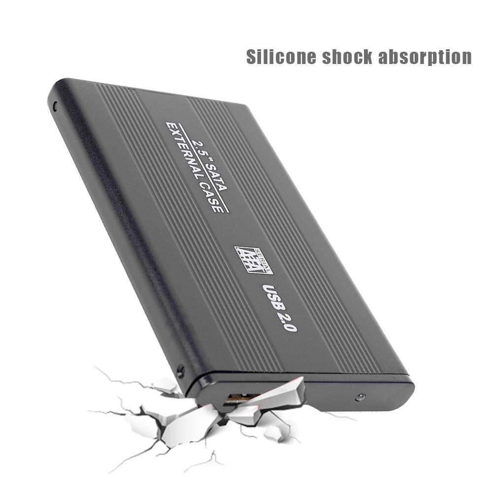 2.5 Inch Usb 2.0 Naar Sata Hdd Case Harde Schijf Externe 480Mbps Ssd Harde Schijf Behuizing