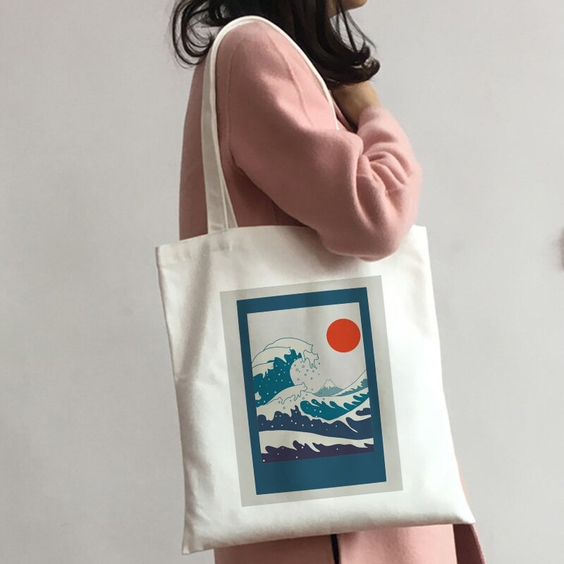 Kat Art Boodschappentas Bolsa Compra Plegable Jute Zak Bolsa Shopper Bolso Winkelen Handtas Tas Tote Herbruikbare Netto Ecobag Cabas