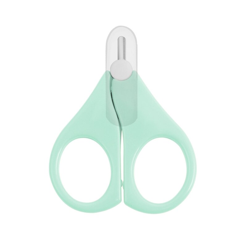 Baby Veiligheid Nagelknipper Vinger Trimmer Schaar Draagbare Mini Manicure Cutter Nail Schaar Baby Nail Care Tool: green