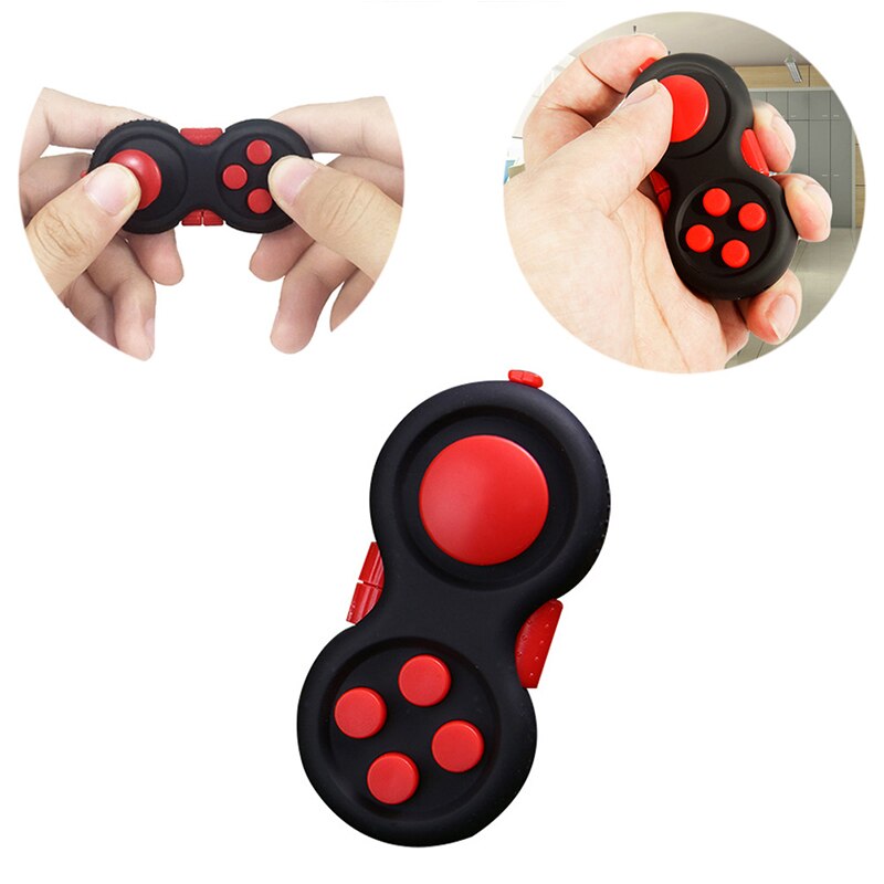 1Pc Game Fidget Pad Stress Reliever Squeeze Fun Magic Bureau Speelgoed Handvat Speelgoed Stress Decompressie Sleutel Mobiel