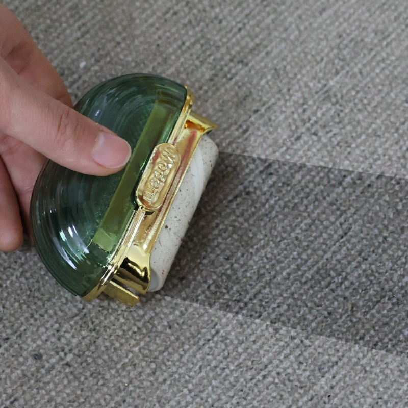 Rollo de papel en forma de lágrima portátil, rodillo adhesivo para quitar el pelo de mascotas, rodillo para pelusas, ropa, cepillo de limpieza de alfombras, Herramientas de limpieza, 1/4 Uds.