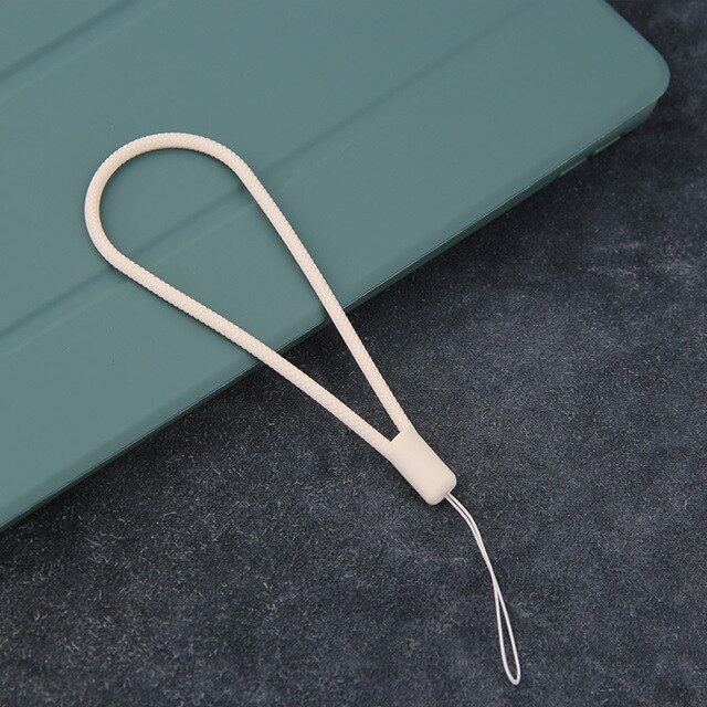 Hand Wrist Lanyard Strap String for Phone case USB Flash Drives Keys Keychains ID Name Tag Badge Holders matching phone case: khaki
