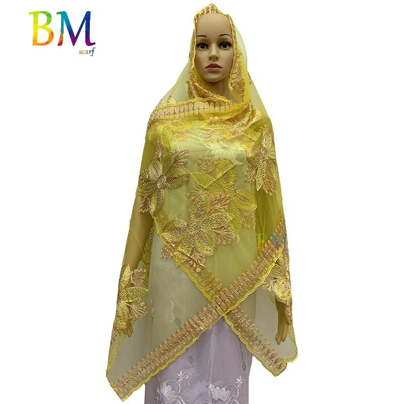 African women scarf muslim women scarf 200*50cm small net scarf for shawls BX09: BX08-5