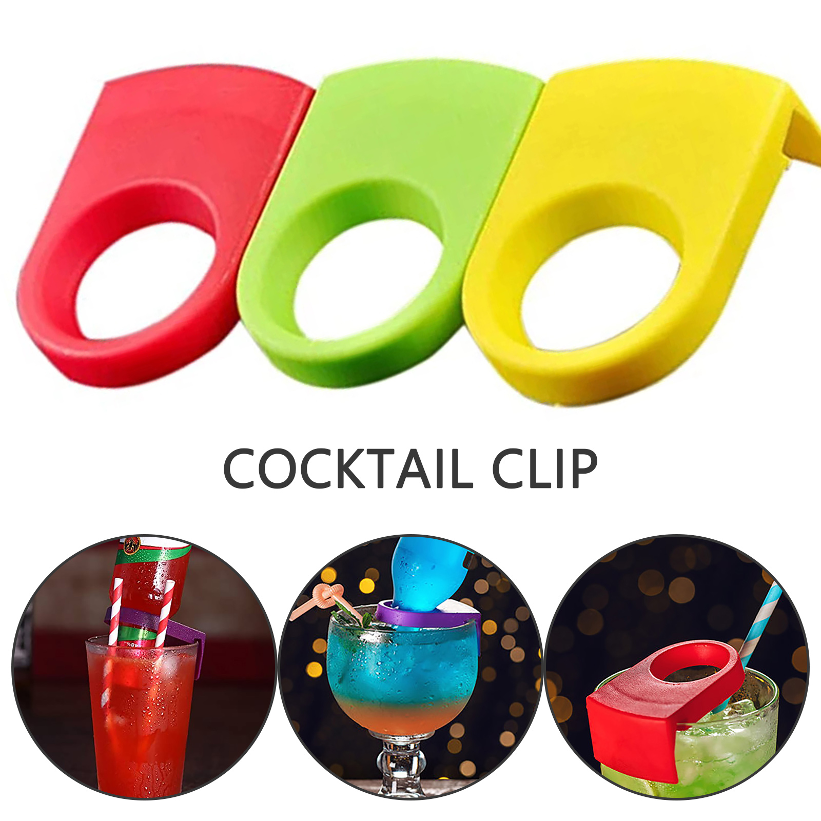 5Pcs Bottle Buckle Beer Drink Upside Down Clip Cocktail Bottle Holders Summer Bar Party Kitchen Accessories