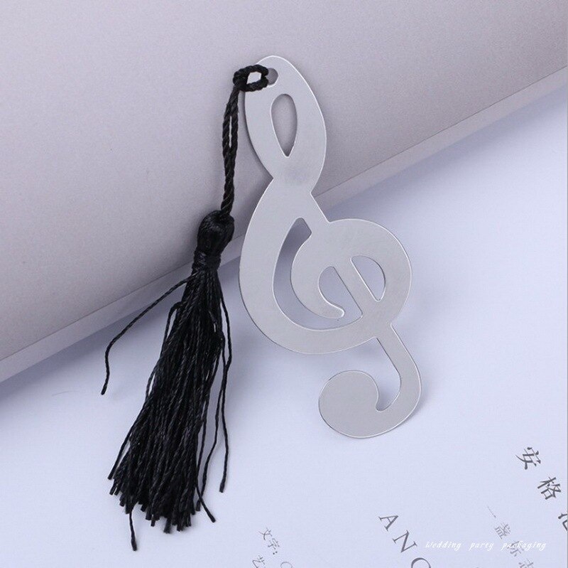 10pcs Music Note Bookmark Wedding Bridal Shower Party Favor Teacher