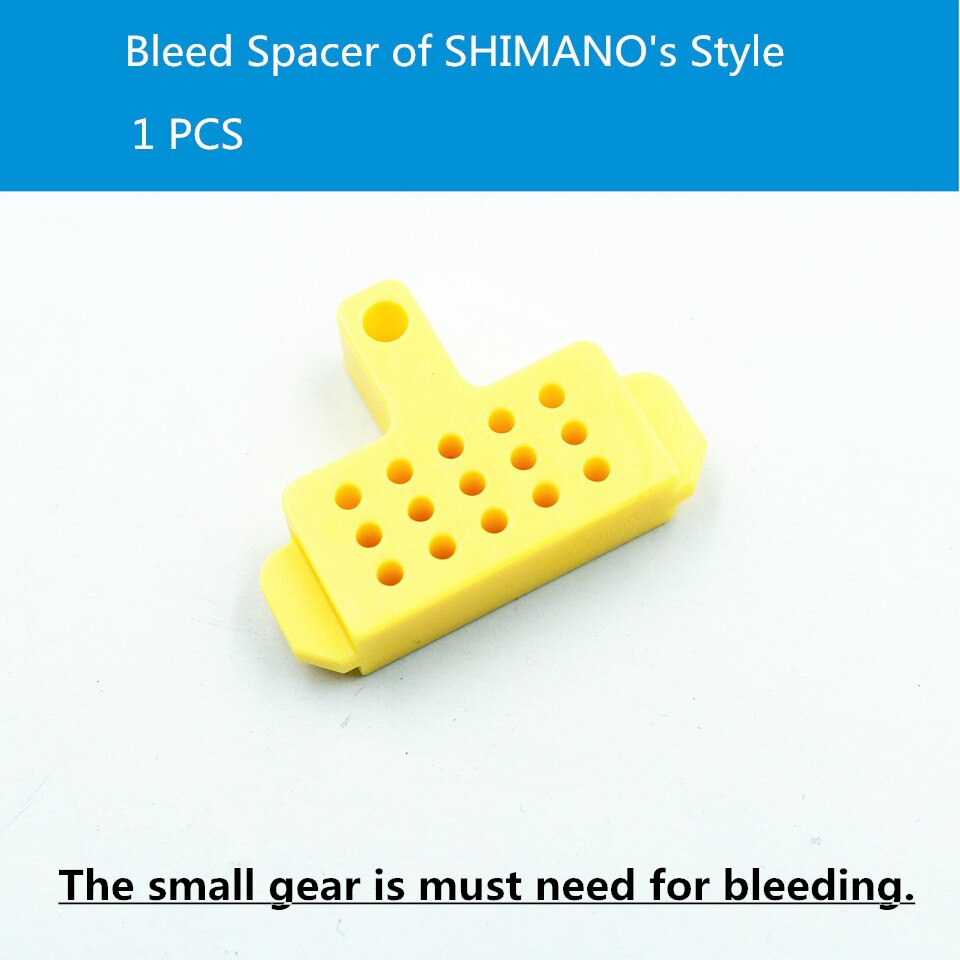 Hydraulische Disc Brake Bleed Spacer, Voor Shimano Remsysteem, Bloeden Tool, 1 Stuks. Rode Kleur