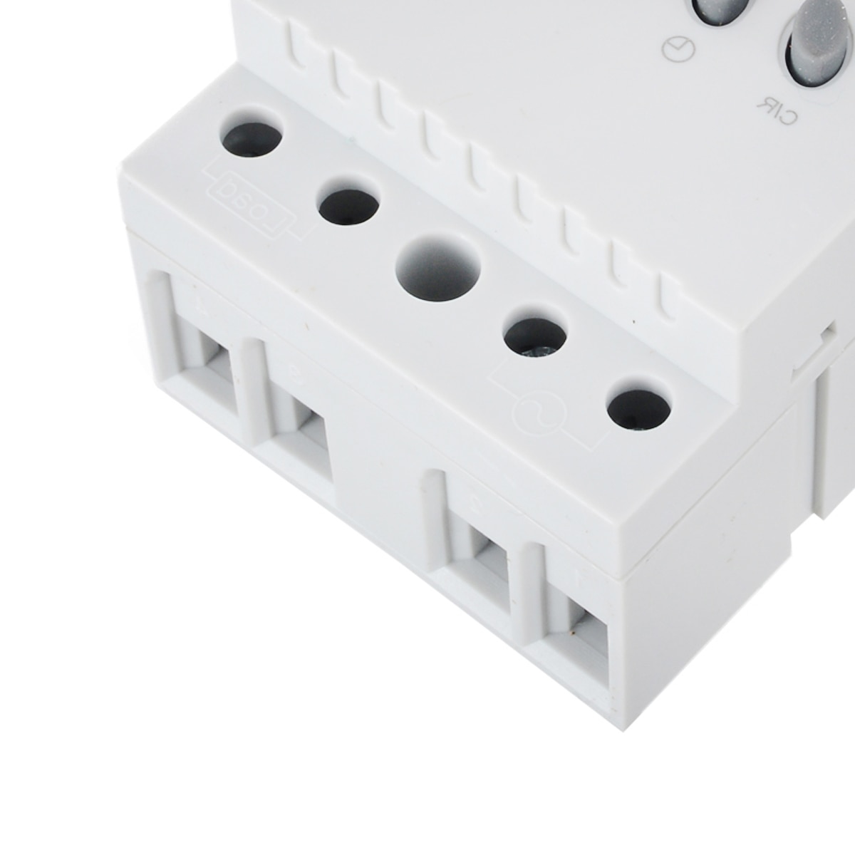 Minuterie numérique en Rail Din, AC 220V 25A, 1 pièce, minuterie Programmable numérique, affichage Lcd, interrupteur d'heure électronique, 50-60Hz
