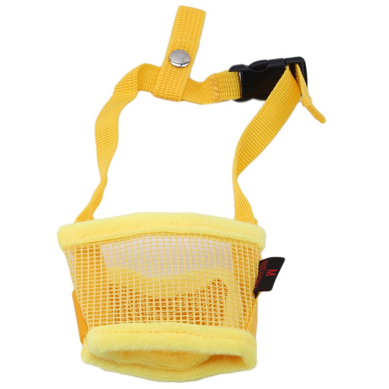 Pet Dog Adjustable Anti Bite Muzzle Mask Dogs Anti Barking Mesh Mouth Snouts Grooming