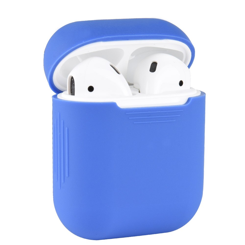 Antiurto in silicone del Trasduttore Auricolare Per Il Caso di Apple AirPods: Cielo Blu