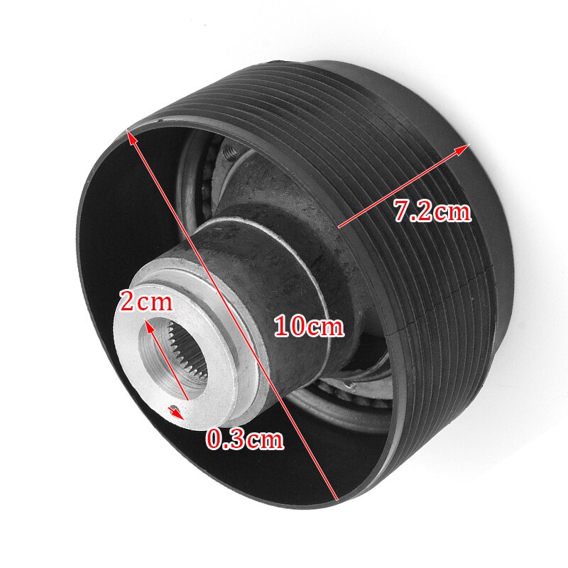 Uniwersalny samochodowy adapter szybkiego zwalniania kierownicy Zestaw szefa piasty aluminiowy robić grunt wędrowiec obrońca 36 splajny