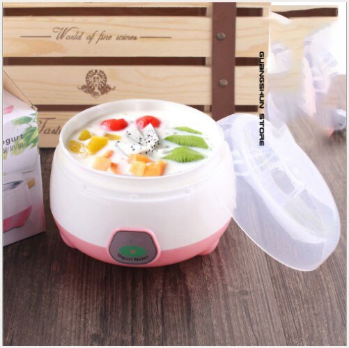 Máquina automática de yogurt, termostato de fermentación, mini electrodoméstico, revestimiento interno, máquina de natto de vino de arroz de vidrio