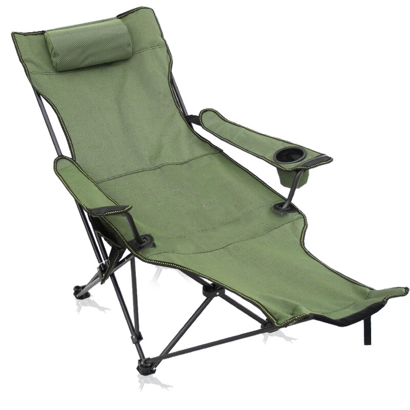 Outdoor Vouwen Kantoor Lunchpauze Lounge Stoel Vissen Stoel Draagbare Strandstoel Huishoudelijke Terug Stoel Camping Leisure Stoel