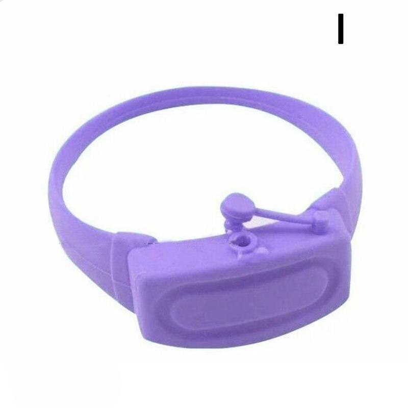 Pulsera de Gel hidroalcohólica, pulsera de silicona, dispensador de mano, pulsera de Gel hidroalcohólica, muñequera desinfectante para adulto: 9