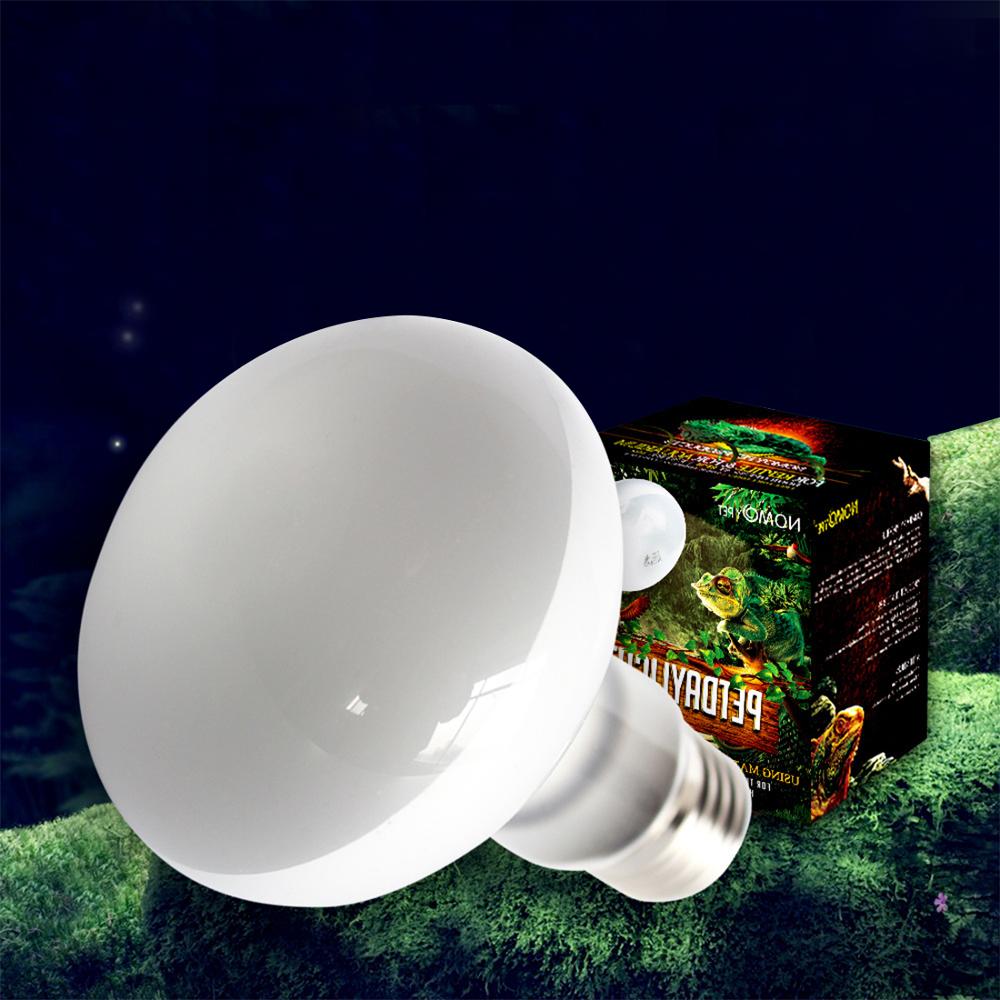 Lámpara de calefacción de cerámica infrarroja para reptiles y mascotas, bombilla de luz del emisor de calor de 25W, 50W, 75W, 110 wreptiles UVA, 220V y 100 V