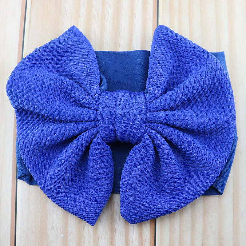 Baby Meisje Hoofdbanden Haarband Baby Hoofdband Bladerdeeg Bandeau Bebe Fille Bullet Stof Boog Knoop Headwraps Tulband Baby Haar Accessoires: 1
