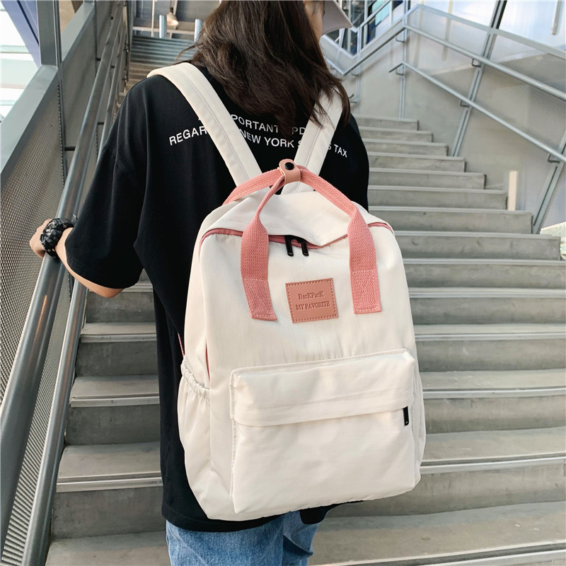 sacs d'école pour adolescentes enfants Nylon enfants étudiant sac à dos étanche adolescent sac à bandoulière enfant cartable