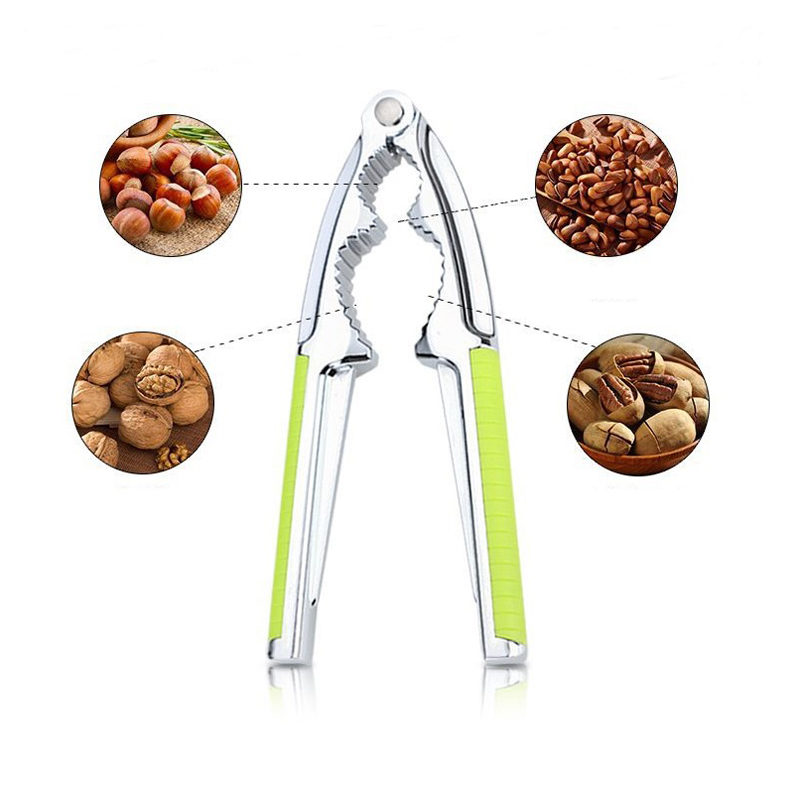 Pinzas multifunción para cocina, utensilios de cocina, pinza para nueces, pecanas, avellanas, avellanas, cascanueces