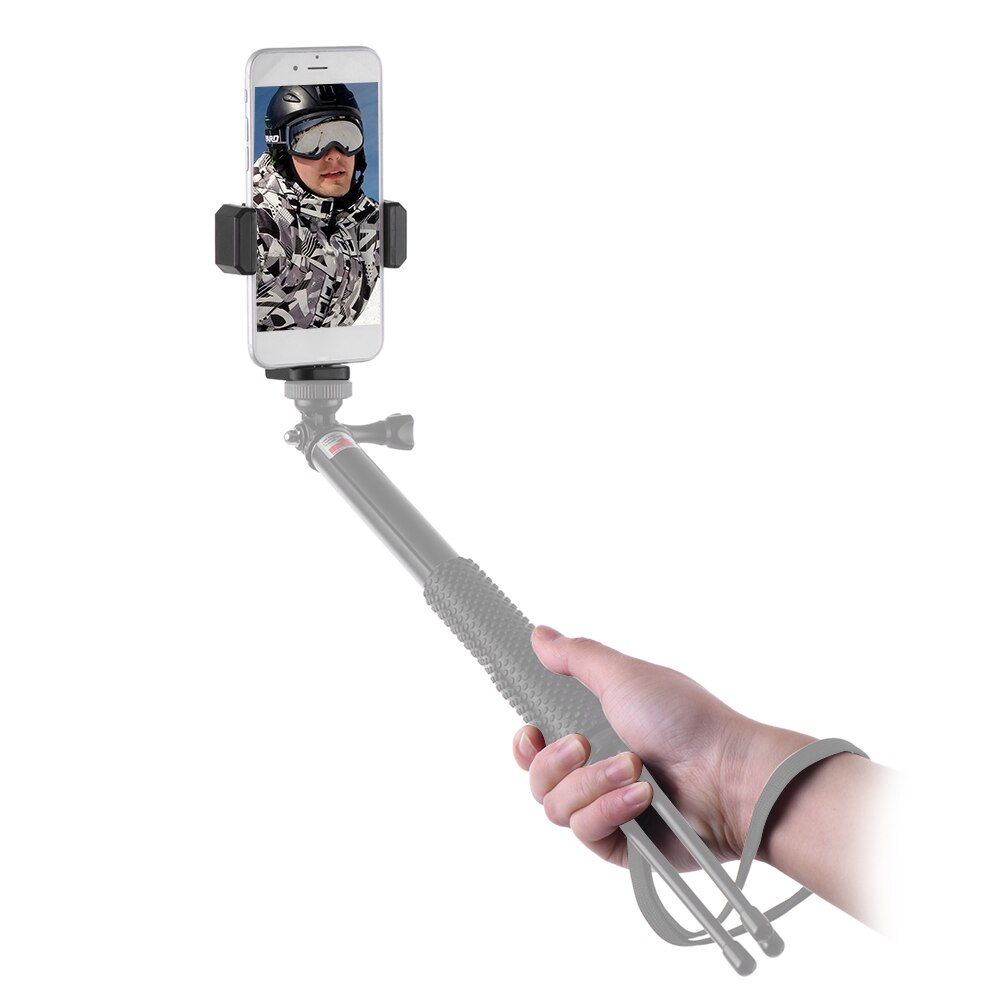 Andoer Smartphone Clip Houder Klem Beugel met 1/4 "schroef Gat voor iPhone 7/7 Plus/6/6 s/6 Plus/voor Samsung Huawei