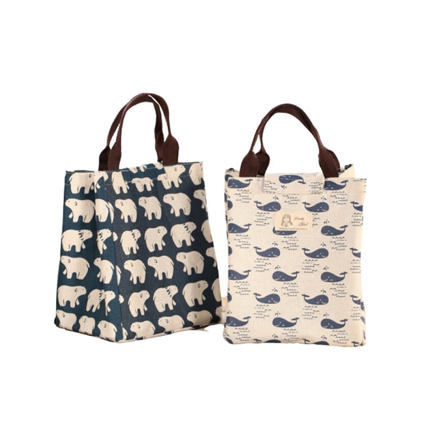 Madpakke transportabel isoleret termisk køler madopbevaring