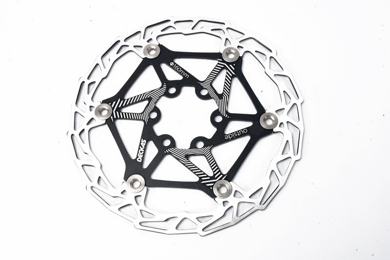 deckas Bicycle Brake Disc Bike Float Brake Disc 160mm Aluminium alloy bike rotors