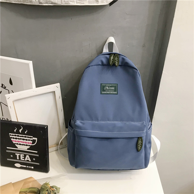 Nylon femmes sac à dos étanche sac d'école pour adolescentes 15.6 pouces ordinateur portable sac à dos sac à bandoulière Bolso Mochila Mujer