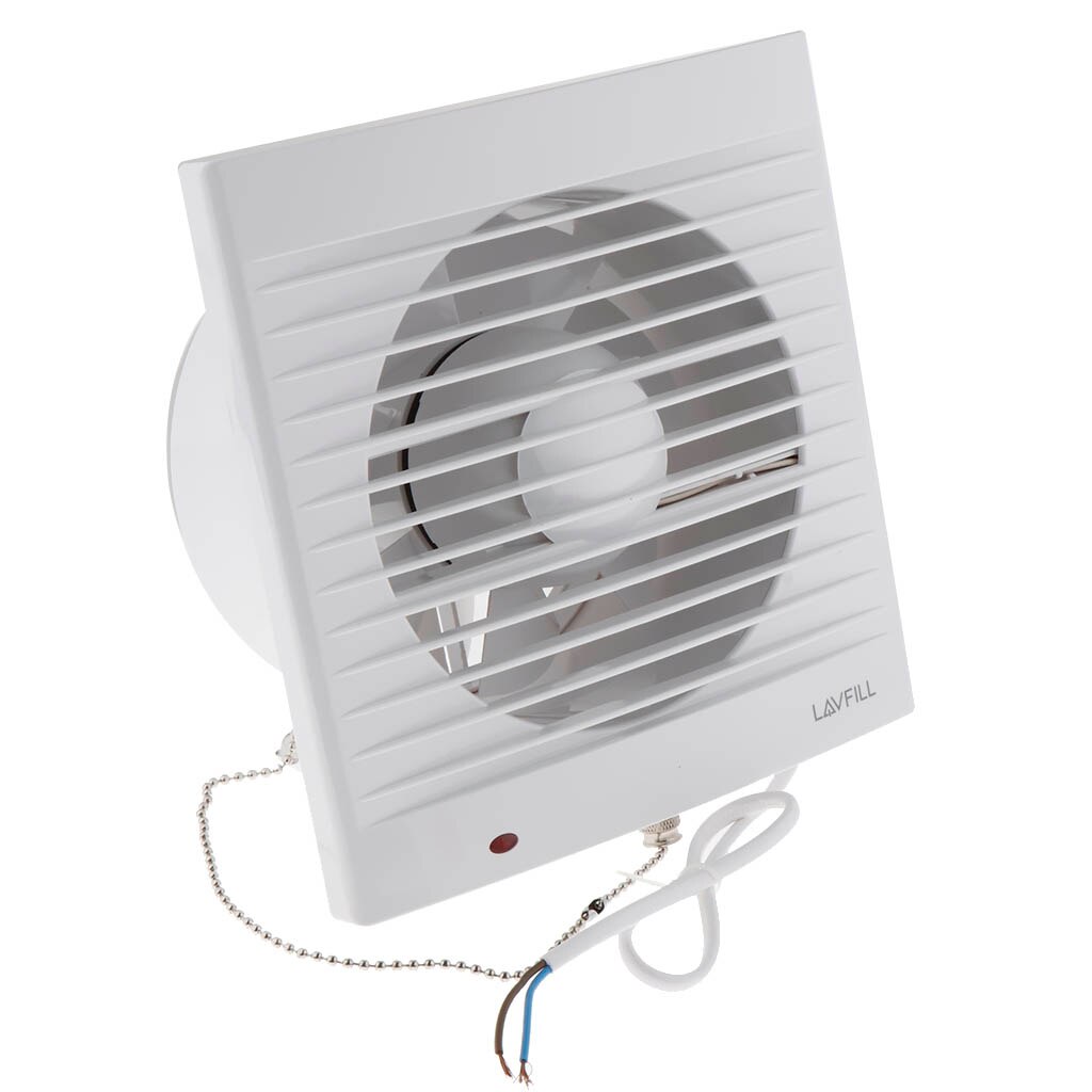 Kitchen Extractor Airflow Fan Exhaust Blower Ventilation Shower Toilet 6inch, Air Flow, Steel Frame, Durable