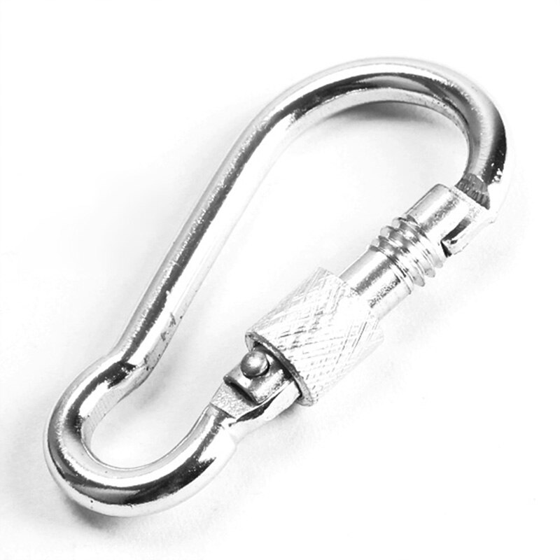 5 Stks/set Schroef Lock Karabijnhaak Karabijnhaak Aluminium Legering Clip Voor Outdoor Camping Wandelen Whshopping