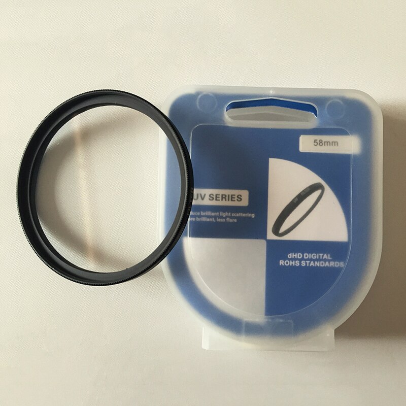 Uv Ster Lens Kleur Filter 49 52 55 58 62 67 72 77 Mm Voor Nikon Canon Eos 7D 5D 6D 50D 60D 600D D5200 D3300 D3200 T5i