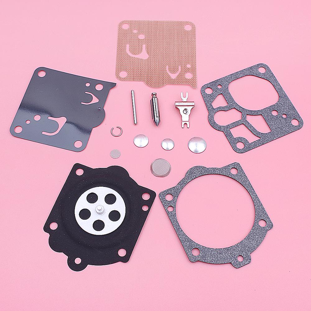 Kit de reparación de reconstrucción de diafragma de carburador, piezas de herramientas de motosierra para Stihl 066, 050, 051, 056, 064, 076, MS660, Walbro 11-WJ, 5 unids/lote