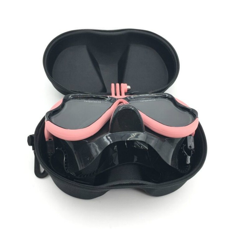 Duikmasker brillenkoker beschermer container organizer box voor gopro camera houder duikbril tas