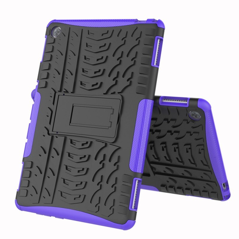 Étui pour Huawei MediaPad M5 Lite 10 BAH2-W19/L09/W09 10.1 "étui pour tablette housse de support antichoc pour Huawei Mediapad M5 Lite 10: Pourpre