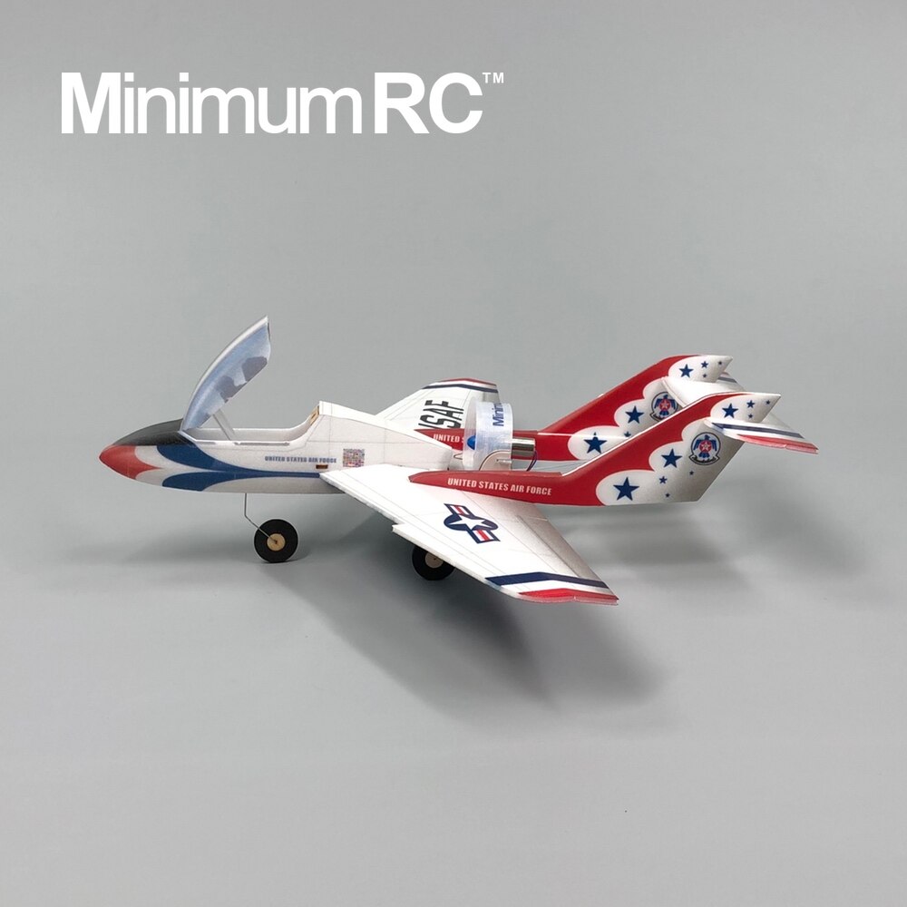 Minimum RC Fly Cat 35mm EDF Jet DIY Model Plane