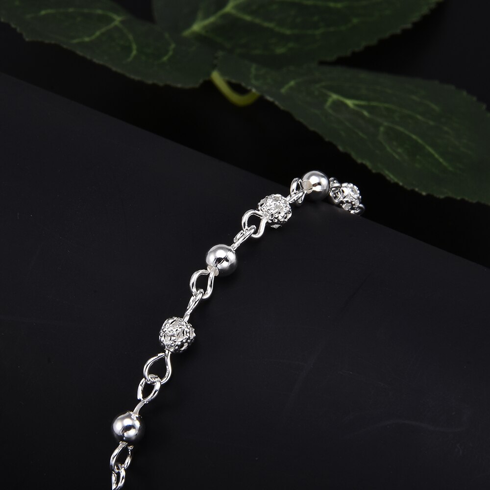 Klassische Einfache Kette Armreif Manschette Charme Perlen Armbänder Für Frauen Schmuck Pulseira pulseras mujer moda Zubehör
