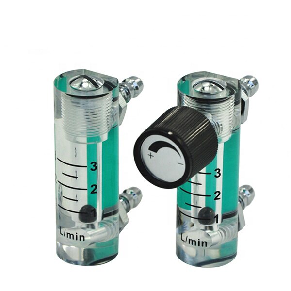 Convenient operation panel type oxygen flow meter 0-3LPM