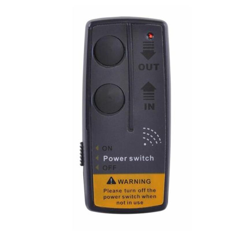 Kit Télécommande Treuil Sans Fil – 2 Télécommandes, Portée 45m, étanche, Pour Treuils Jusqu'à 7,7kg