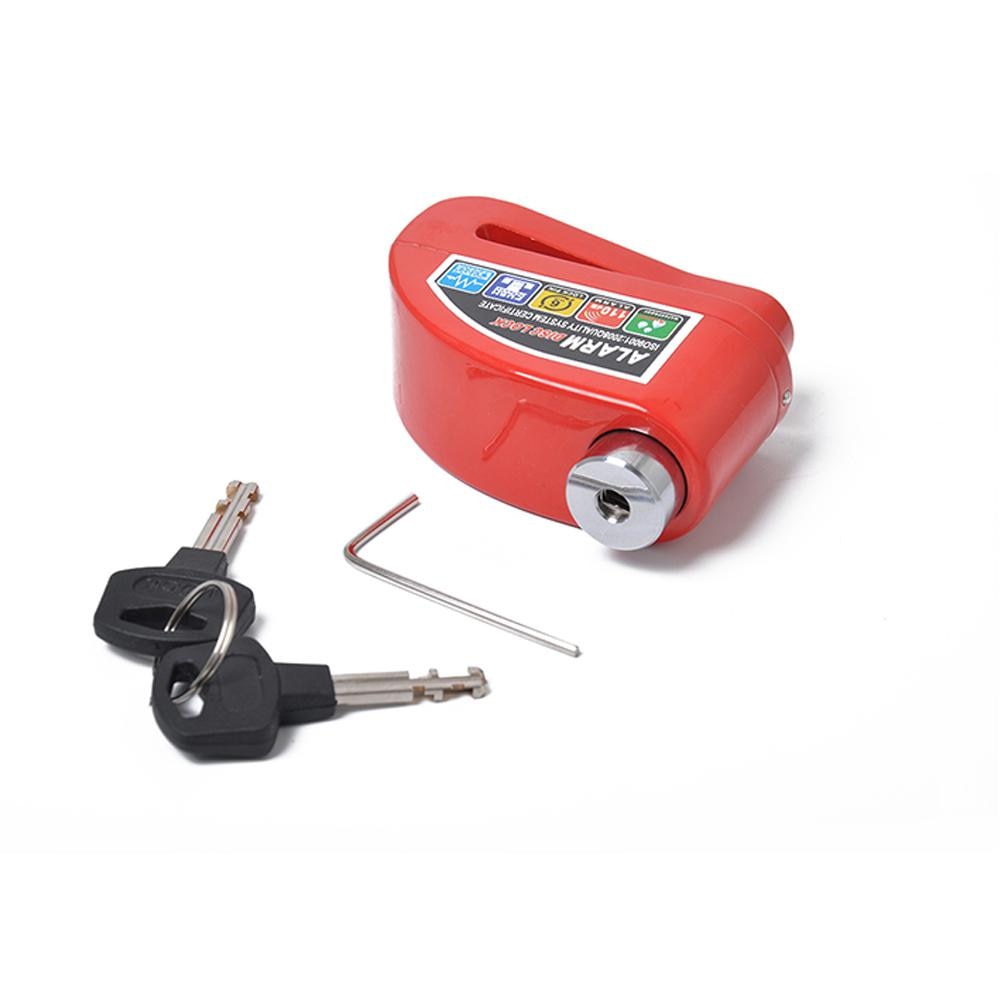 Himiss Motorfiets Elektrische Auto Anti-Diefstal Disc Brake Lock Elektrische Fiets Alarm U-vorm Lock