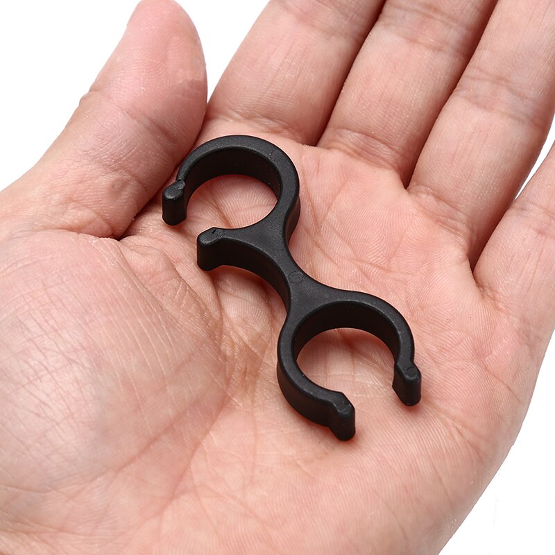 2Pcs Wandelstok Gesp Trek Mand Rubber Tip Koolstofvezel Wandeling Telescoop Nordic Kamp Legering Beentje Kruk Bar Ski