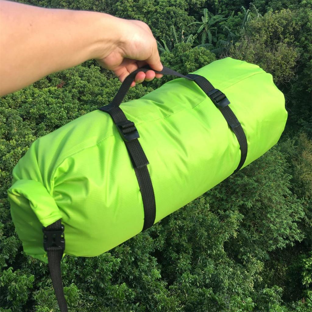 Wasserdichte Tragbare Verstellbare Multi-Position Kompression Zelt Tasche Seesack Zelt Zubehör für draussen Sport Camping Wandern