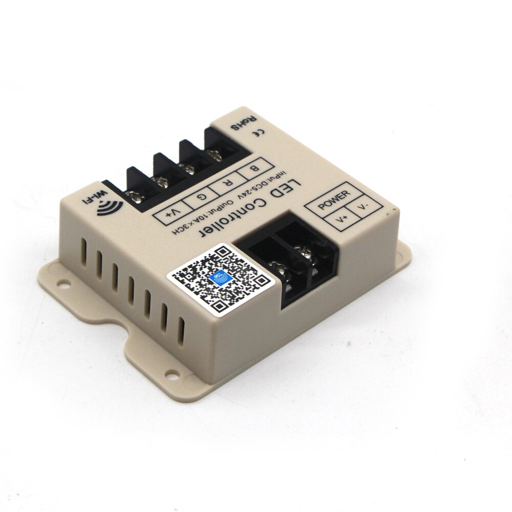 DC5-24V High Speed 50A /30A wifi 5IN1 LED strip smart Controller IOS Android For Single color/CCT/RGB/RGBW/RGB+CCT Led Strip: 30A 10AX3CH rgb