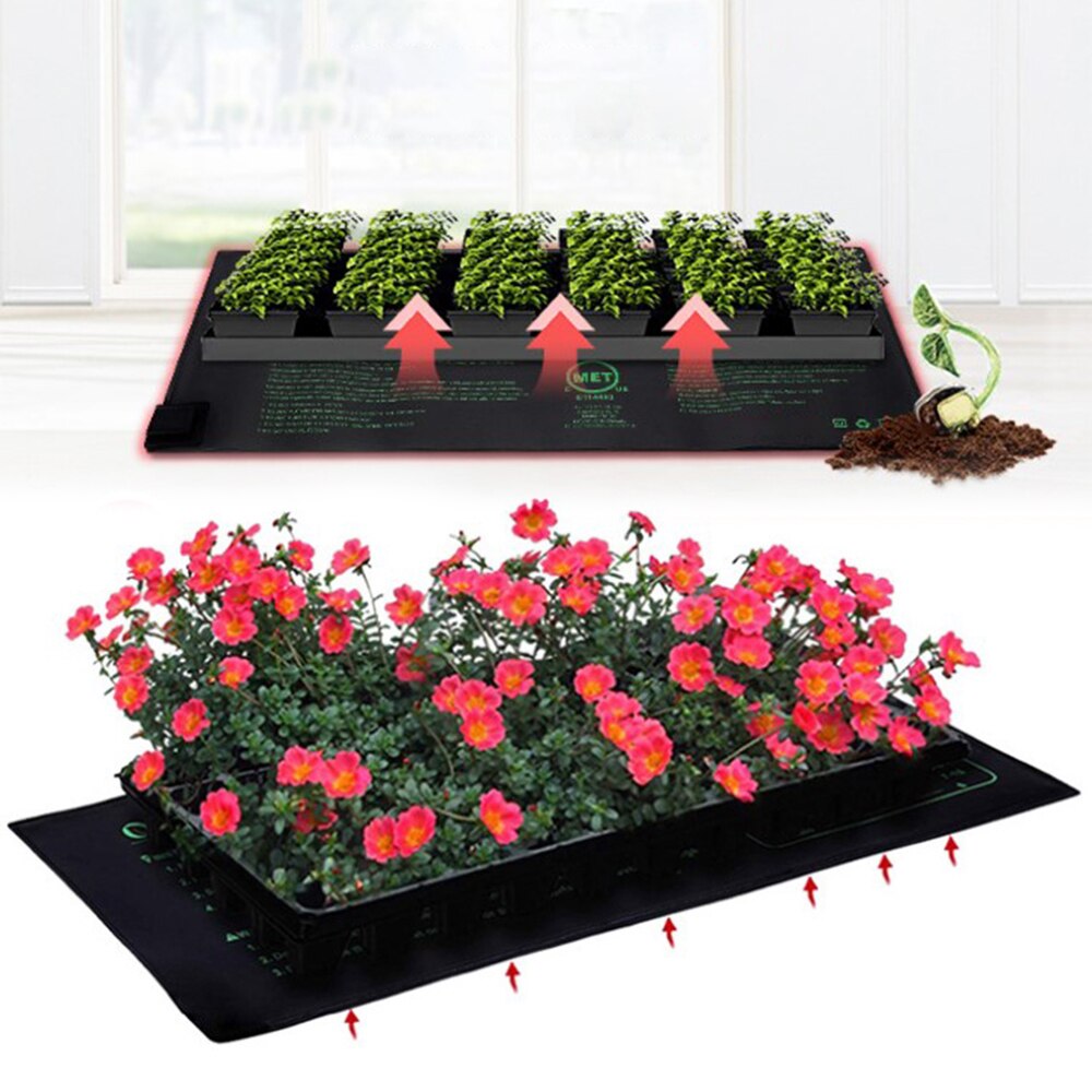 Seedling Heating Mat Waterproof Plant Seed Germination Propagation Starter Heated Pad Household Garden Supplies