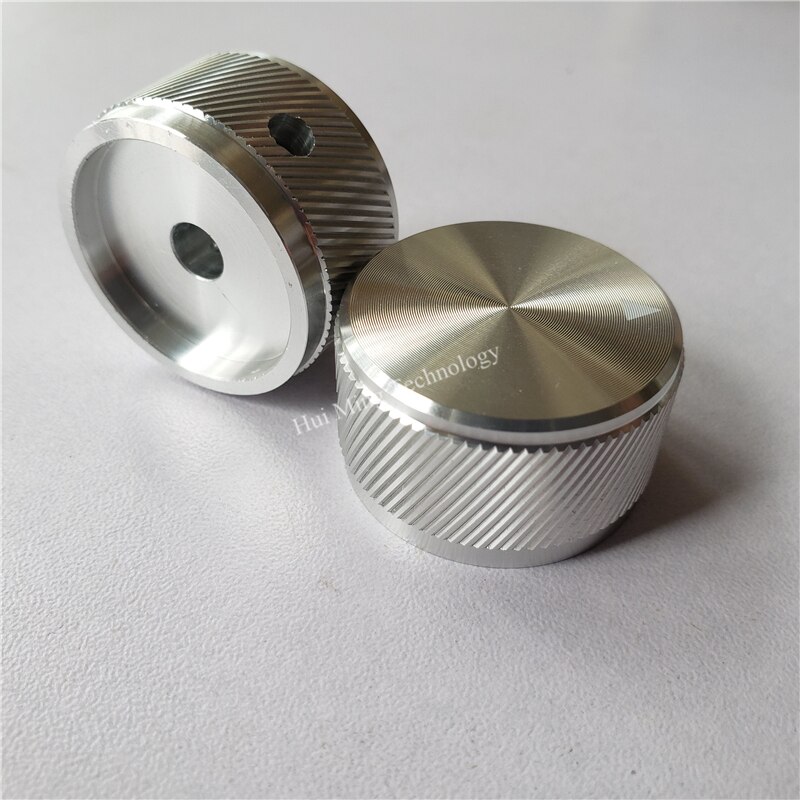 2 Stuks Aluminium Knop Potentiometer Knop 30*17*6Mm Potentiometer Cap Volume Knop Switch Cap Encoder Voor versterker