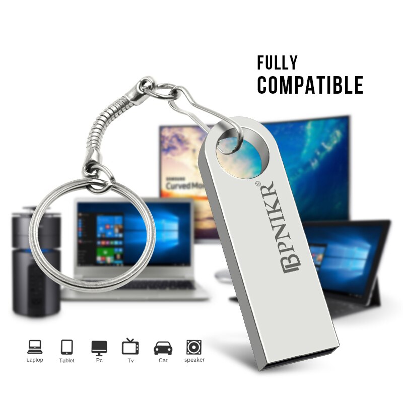 metall usb flash drive 64GB 32GB 16GB 8GB usb stick tragbare cle usb 128GB-stick USB-stick Speicher flash disk