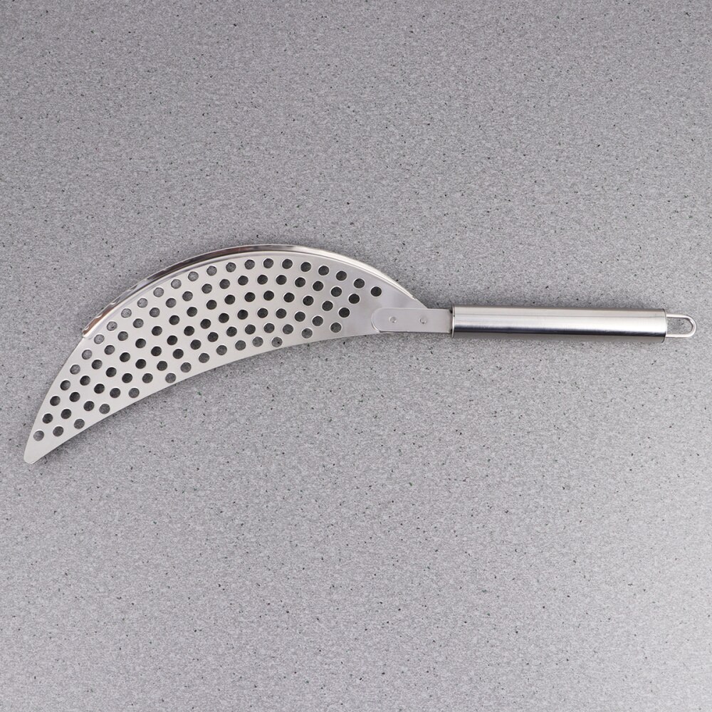 1pc Draining Sieve Sickle Shape Filter Plate Kitchen Supplies Kitchen Tool for Vegetable Home Fruit