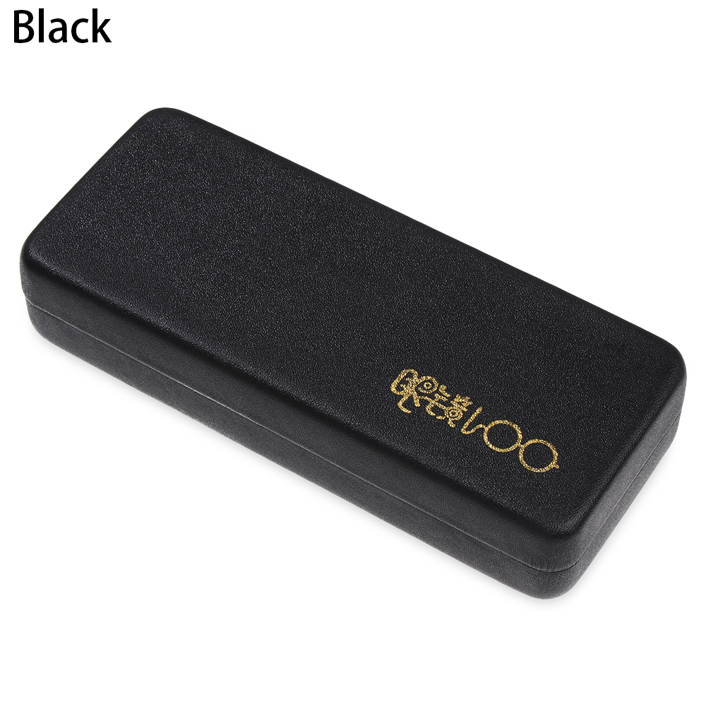1Pc Unisex Magnet Glasses Box Women Men Portable Sunglasses Case Optical Reading Eyeglasses Box Eyewear Protector: D-black
